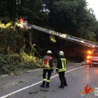 Feuerwehr Seeheim gut beschäftigt