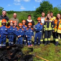 Nachwuchs zeigt sein Können – Löschübung der Schülerfeuerwehr