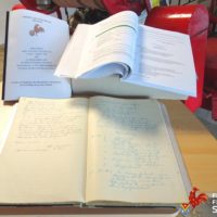 Alte Chronik in neuer Schrift