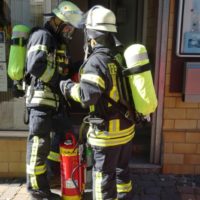 8. Juli 2018: Schmorbrand an Leuchtkörper