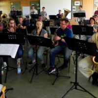 Probentag des Musikzuges